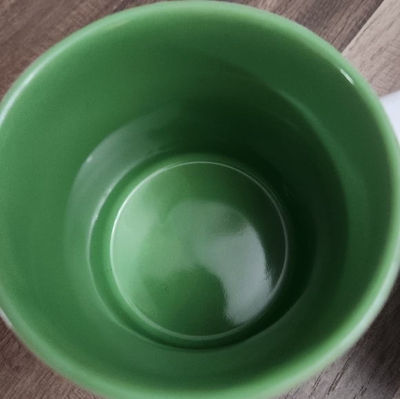 M&M Red & Green M & M 2008 Coffee Mugs His and Hers Set Vintage NEW - Picture 3 of 7